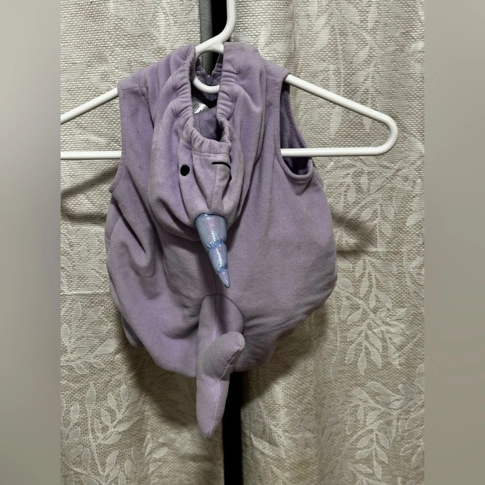Carters 12 month lavender unicorn Halloween outfit
